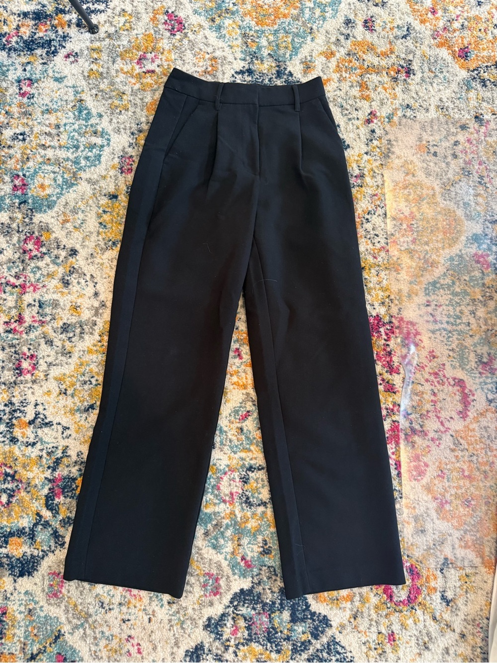 Old Navy Black Wide-Leg Trousers